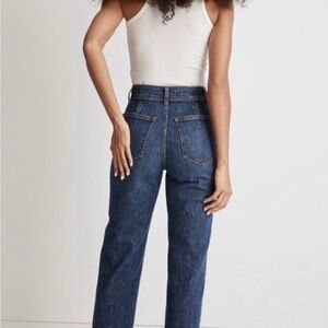 Madewell The Perfect Vintage Straight Jean in Dark Wash